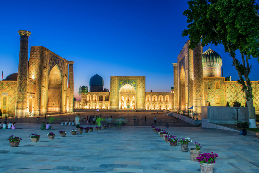 Ouzbékistan - Samarkand, la Cité des Coupoles Bleues